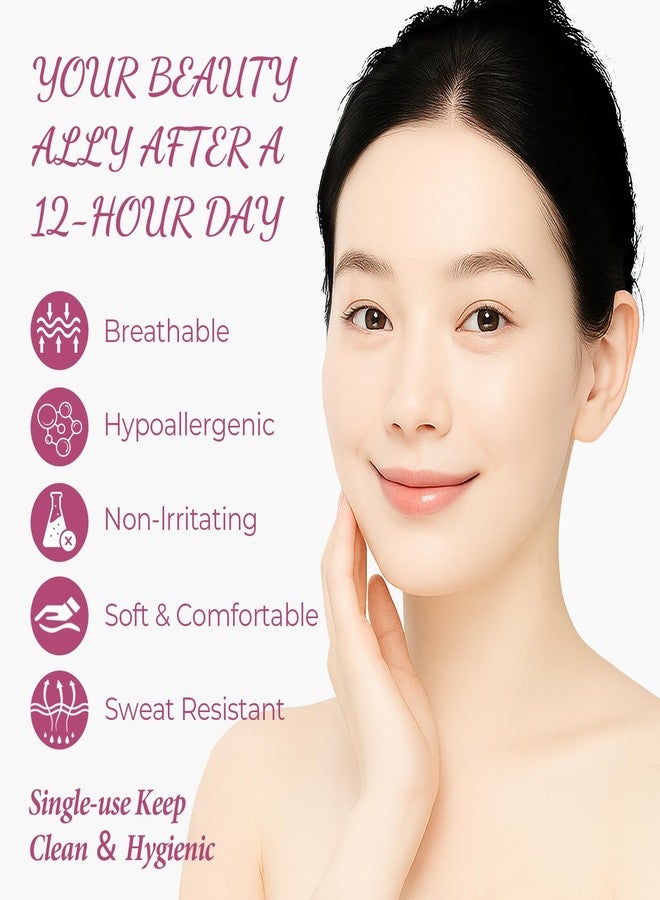 OLLM Forehead Facial Anti Wrinkle Patches: Soften Gentle Forehead Age 25-35 Women - Smooth Frown Lines & Fine Creases Single-Use Hypoallergenic Non-Silicone Hygienic Before Makeup Overnight Use Gift 12PCS - Image 3